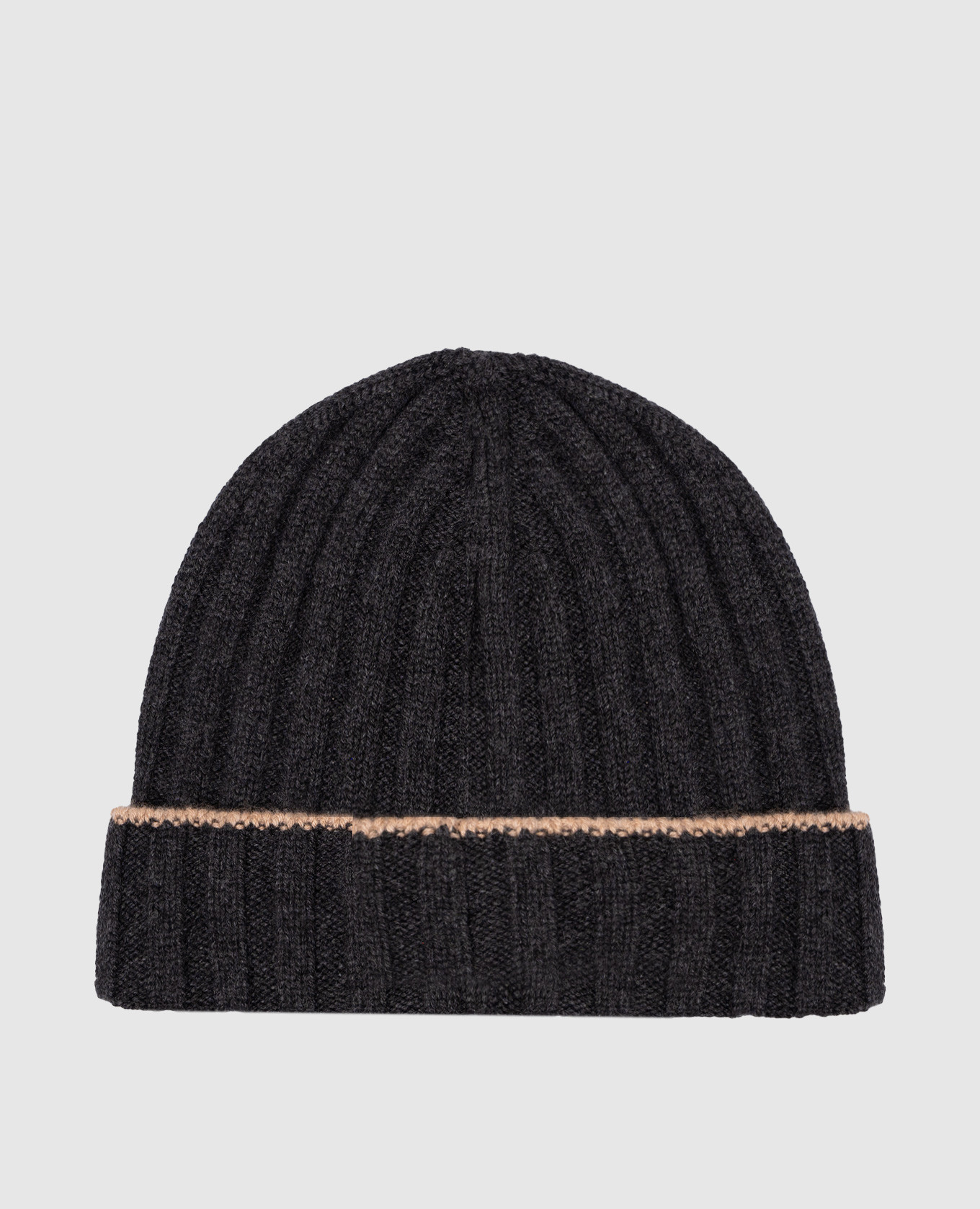 

Gray cashmere hat Brunello Cucinelli, Grey