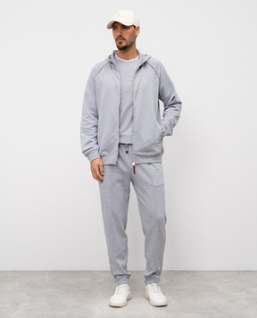 Brunello Cucinelli Grey melange T-shirt M0B137427