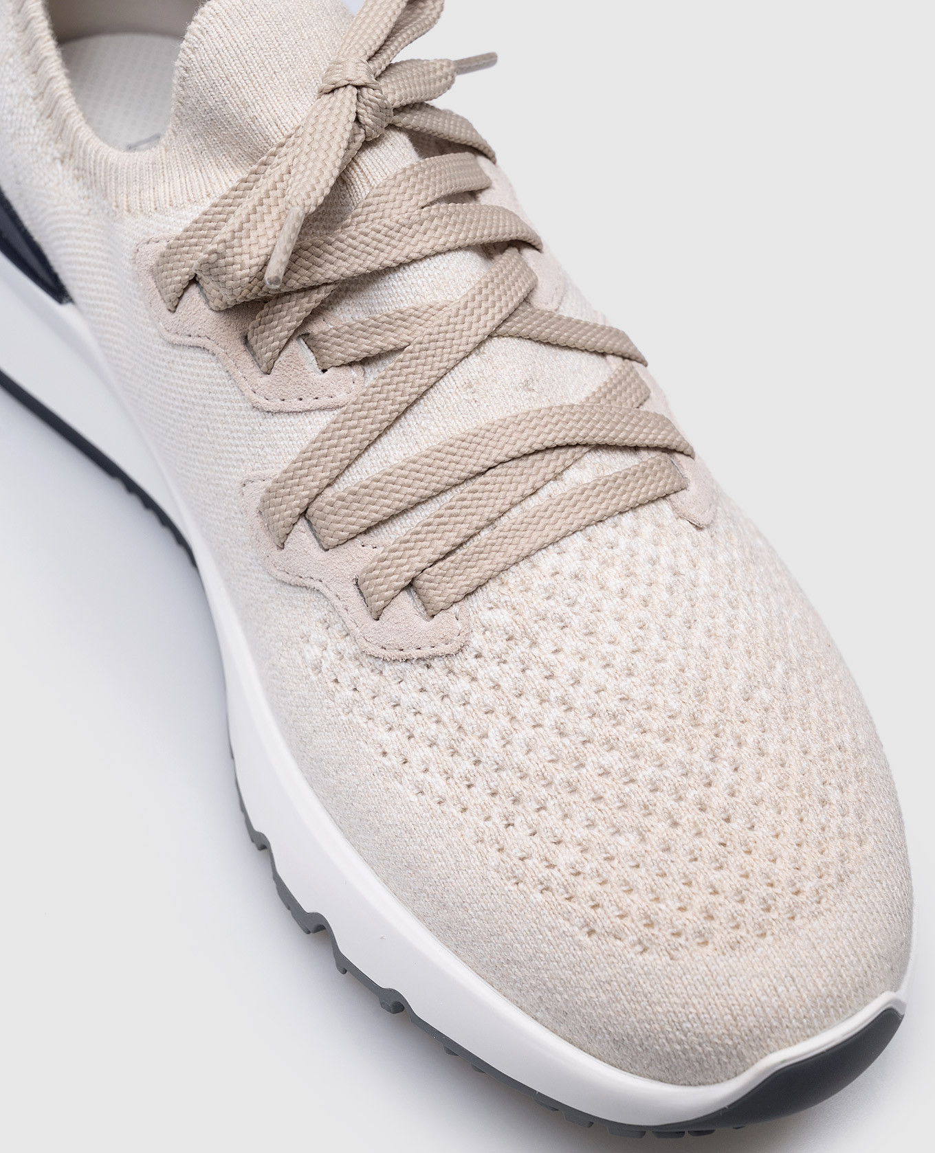 

Beige sneakers with logo Brunello Cucinelli