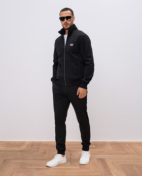 Dolce&Gabbana Black logo joggers GVXQHTHU7B0