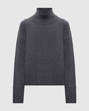 LISA YANG Grey Fleur cashmere sweater 2022098