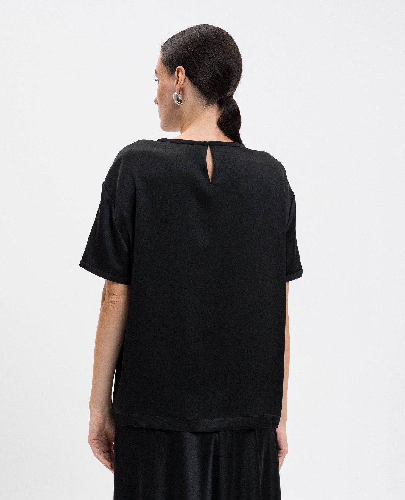 

Black silk top LISA YANG