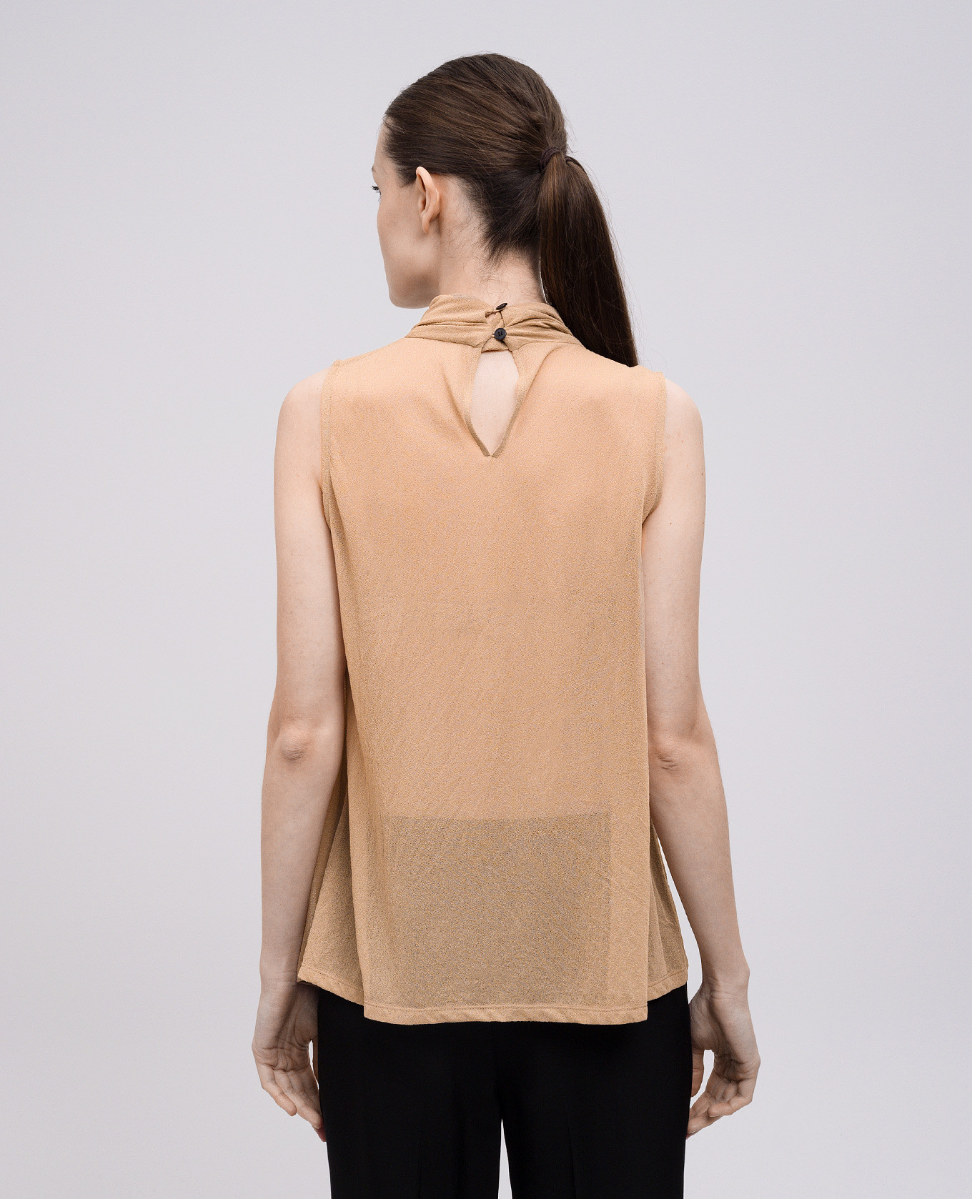 

Beige top with drape PROENZA SCHOULER