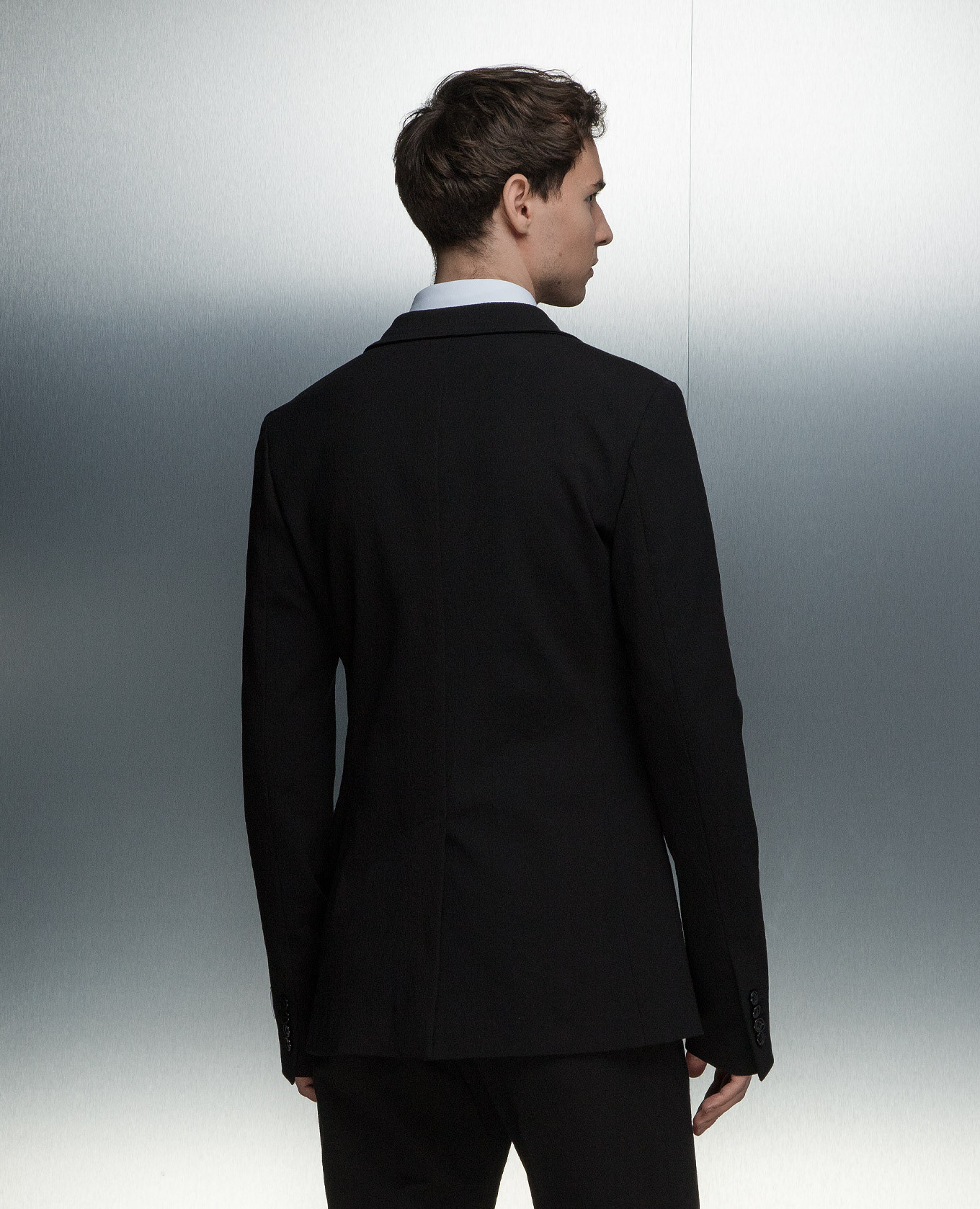 Black jacket with a patch Dolce&Gabbana 4