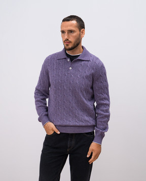 Brunello Cucinelli Purple cashmere sweater M22707205