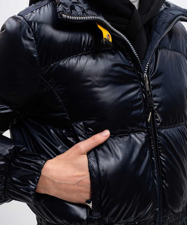 Parajumpers - Blue cropped Sento down jacket 24WPWPUCJ31