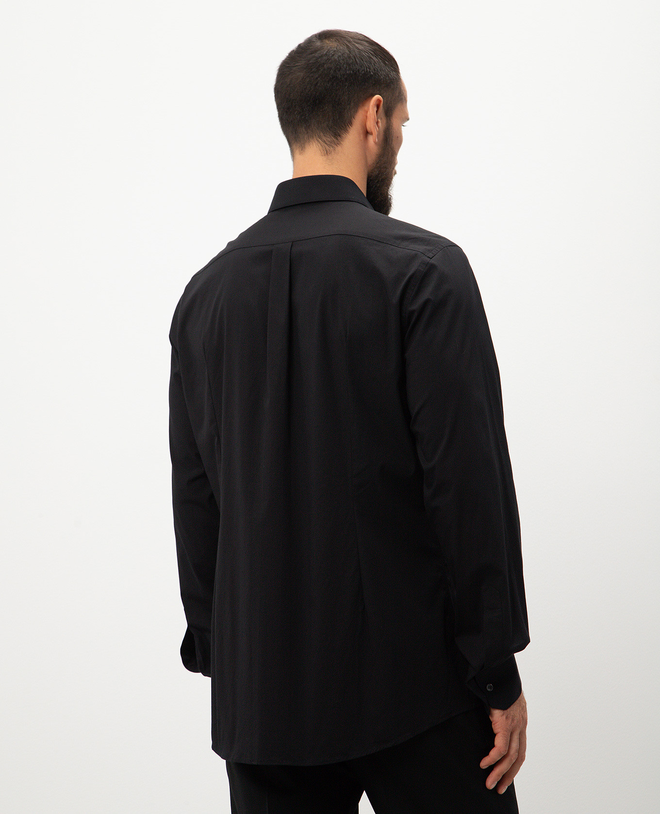 

Black shirt with DG logo embroidery Dolce&Gabbana