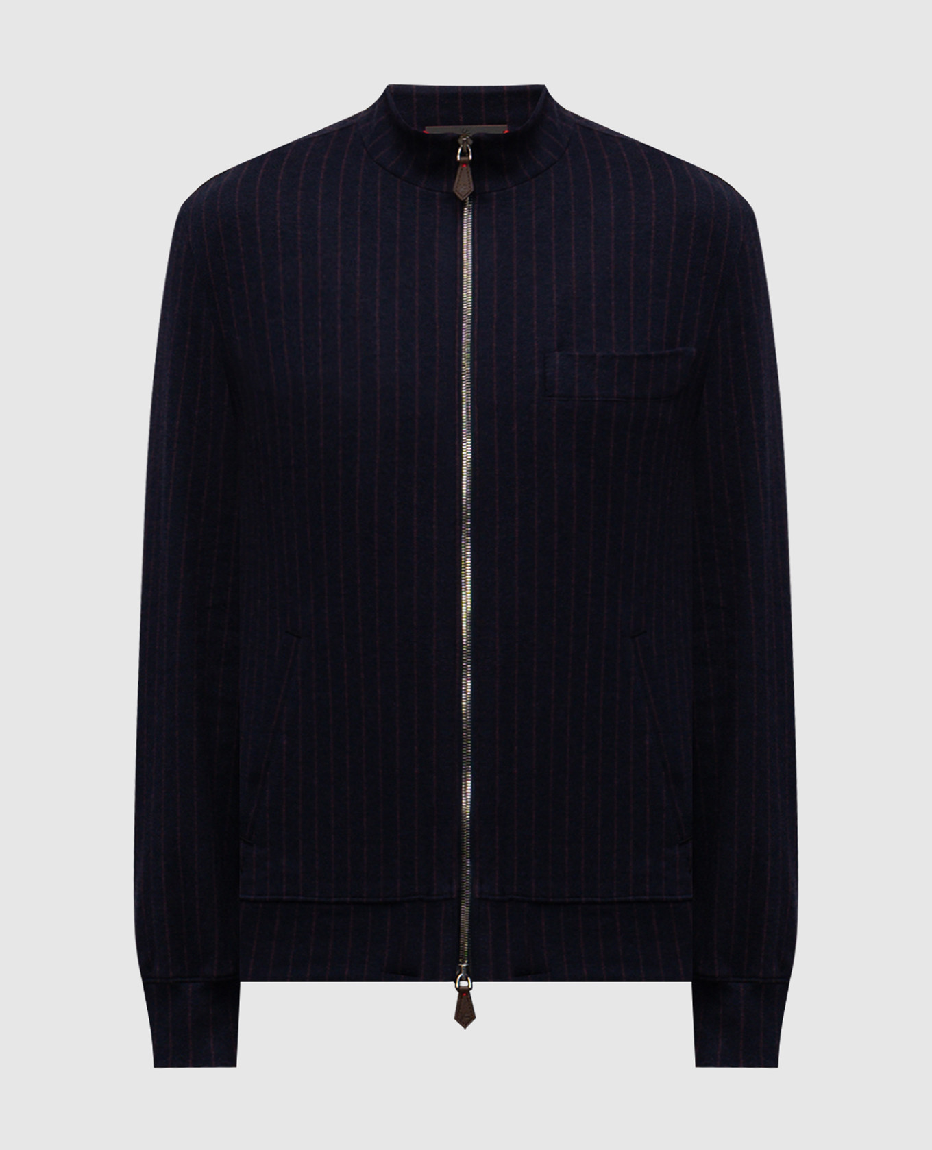 

Blue striped sports jacket ISAIA