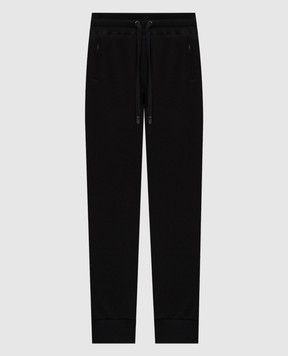 Dolce&Gabbana Black sweatpants with logo GVXQHTG7F2G