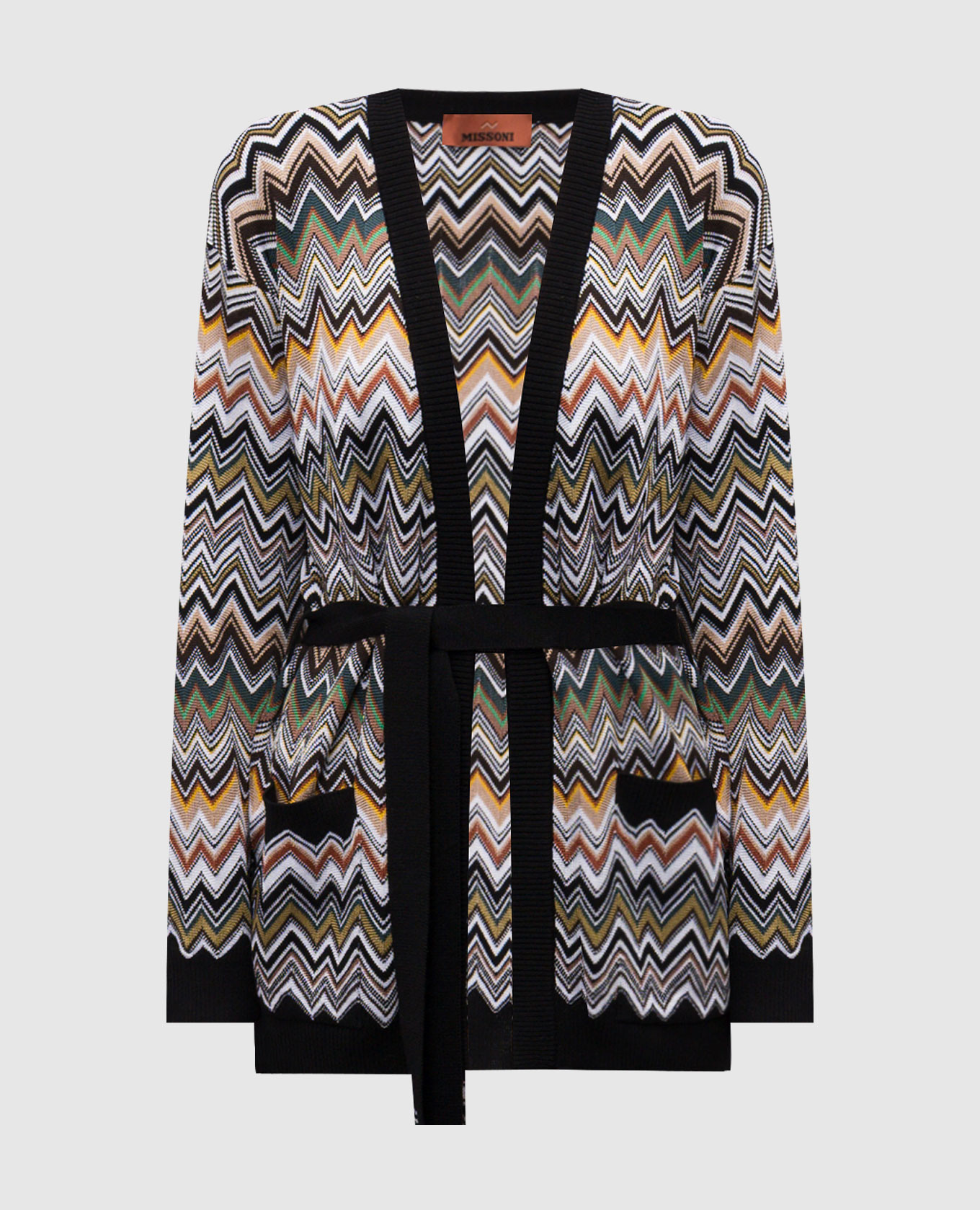 

Patterned wool cardigan Missoni, White