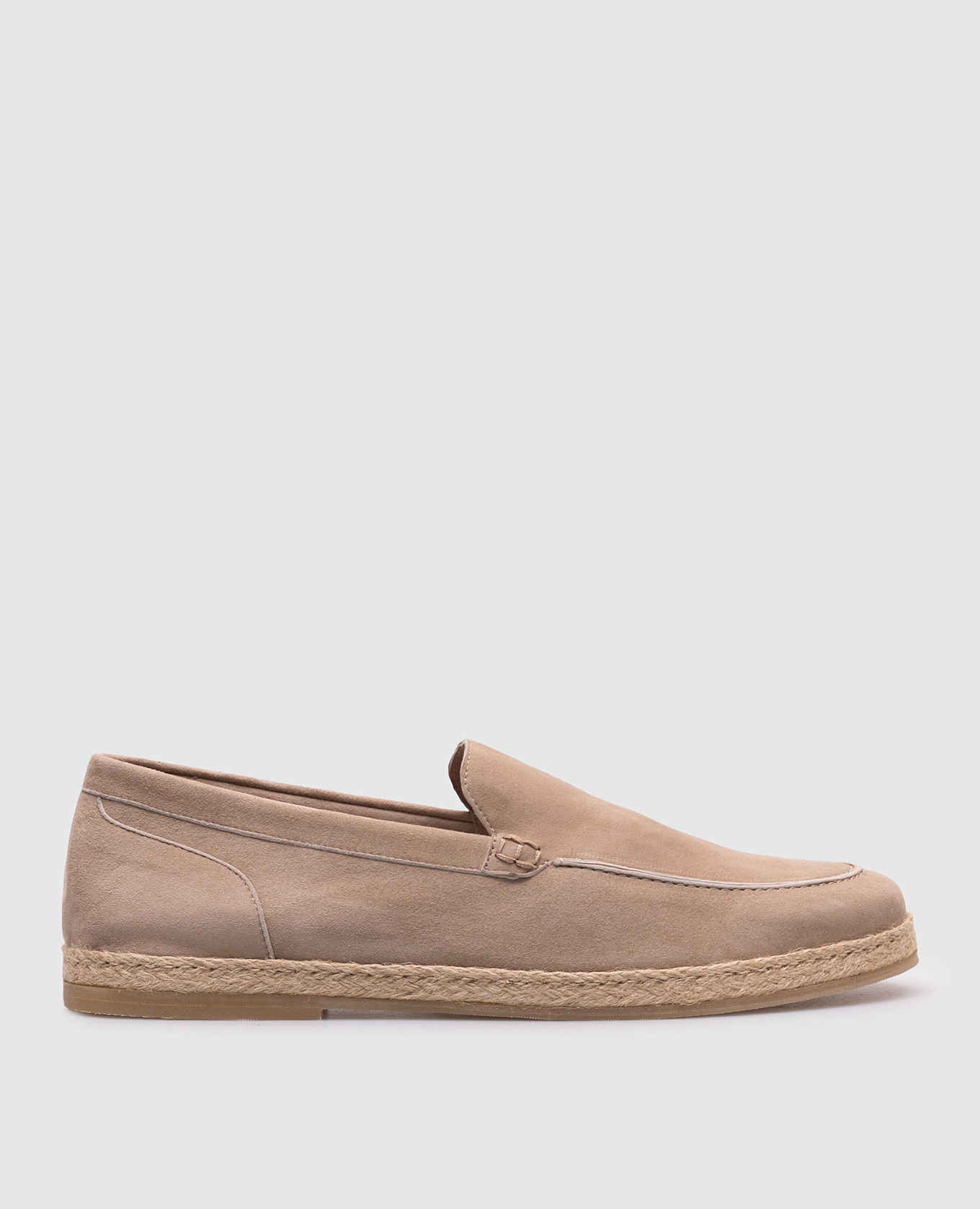 

Beige suede espadrilles Pini Parma