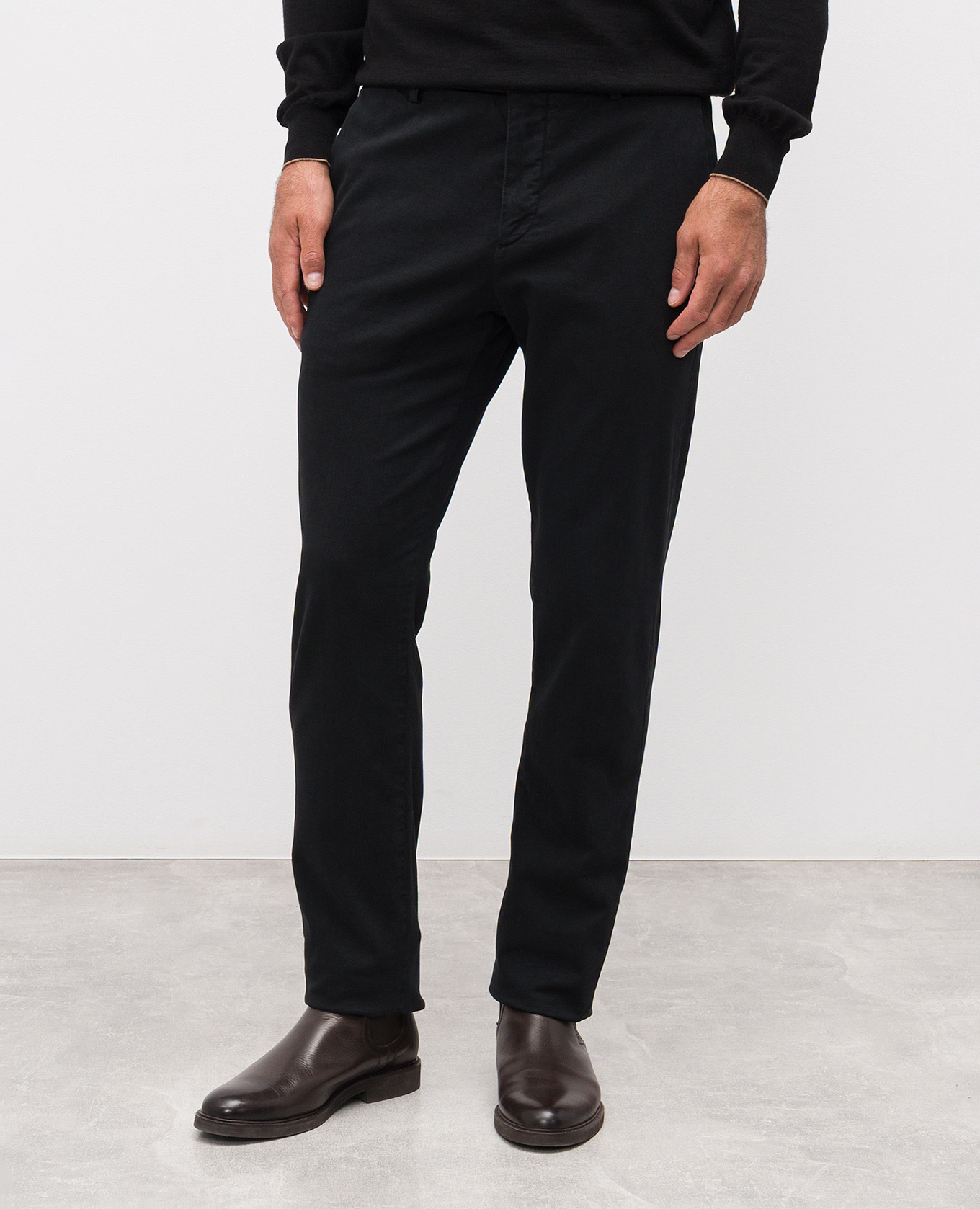 Black Vento pants Marco Pescarolo 3