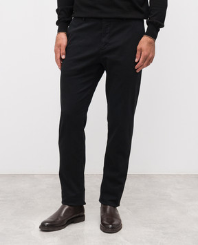 Marco Pescarolo Black Vento pants VENTO5204