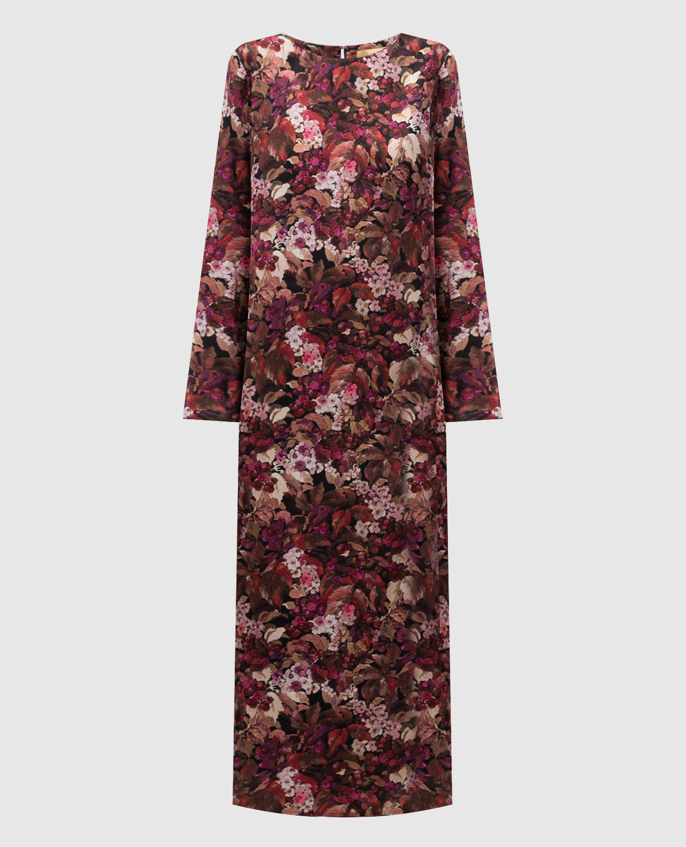 Diana floral silk midi dress Momoni