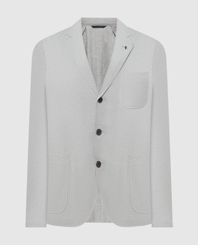 Peserico Gray blazer R5151502453