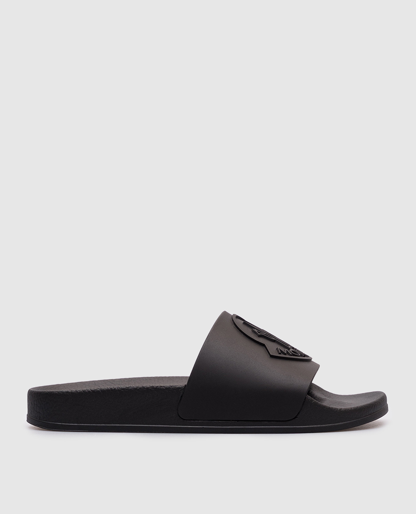

Petit Basile children's black sliders Moncler ENFANT