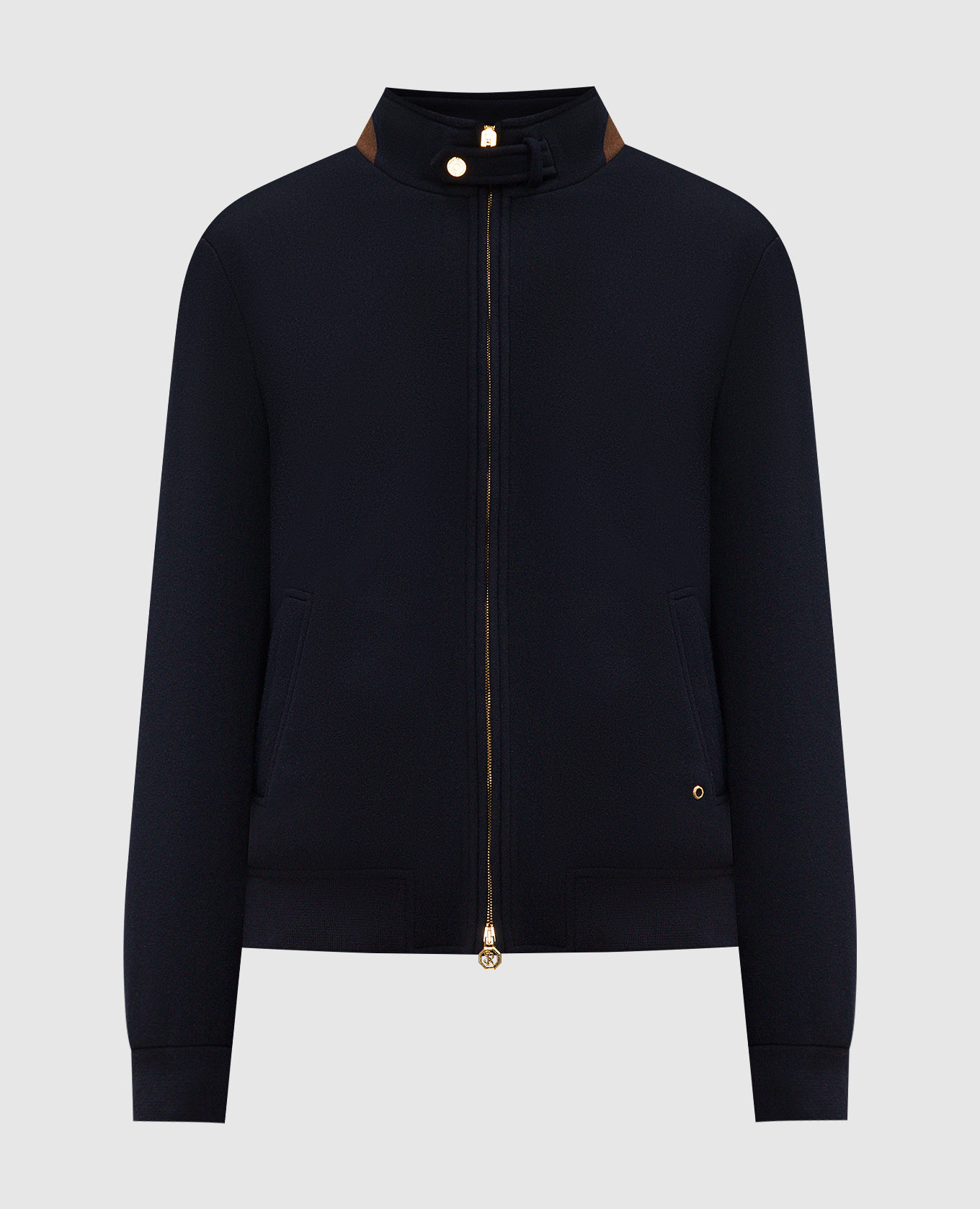 

Blue logo wool jacket Stefano Ricci