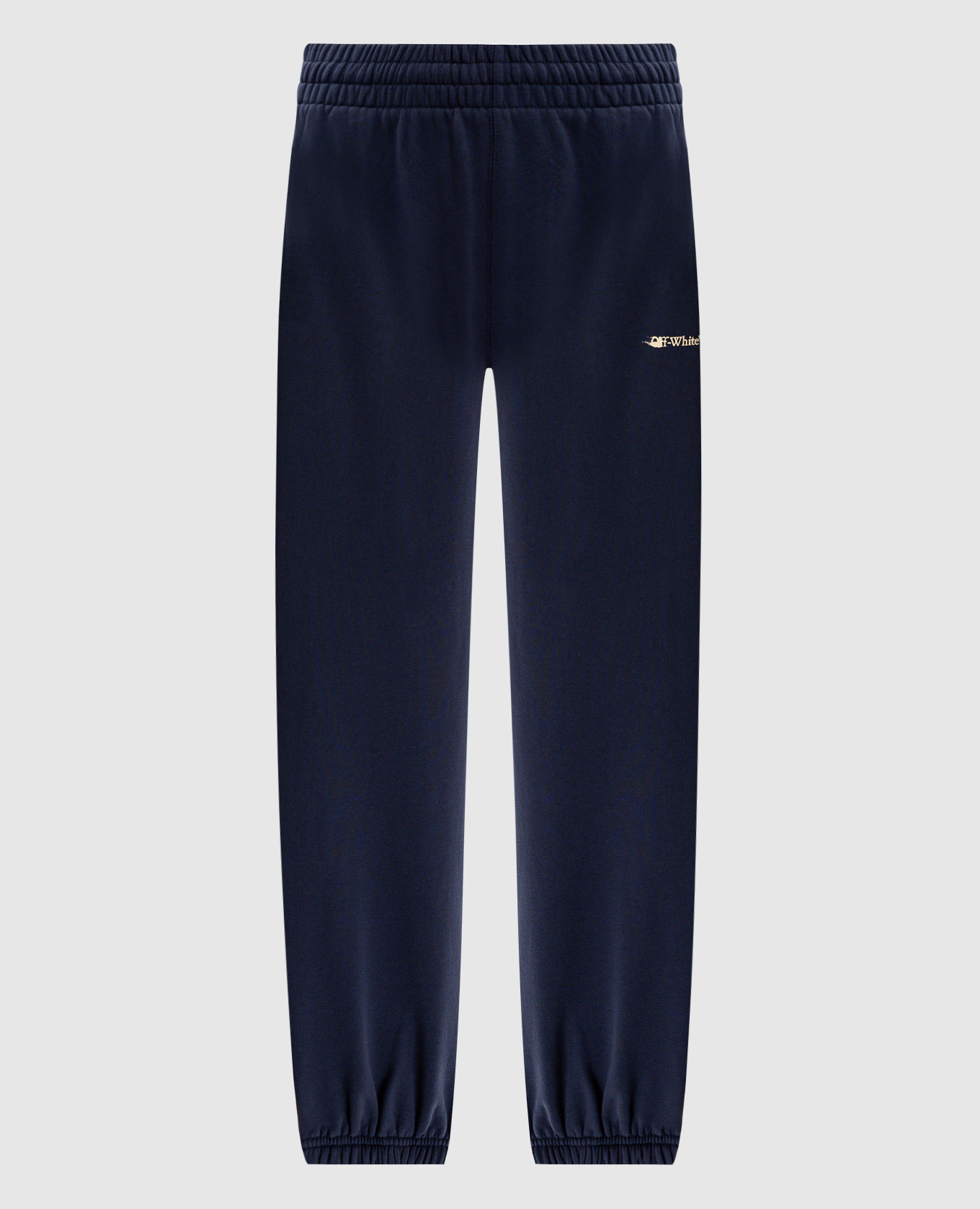 Blue joggers with logo print Off-White