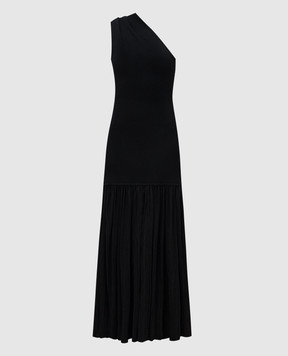 PROENZA SCHOULER Cora black one-shoulder dress R2513014BY328