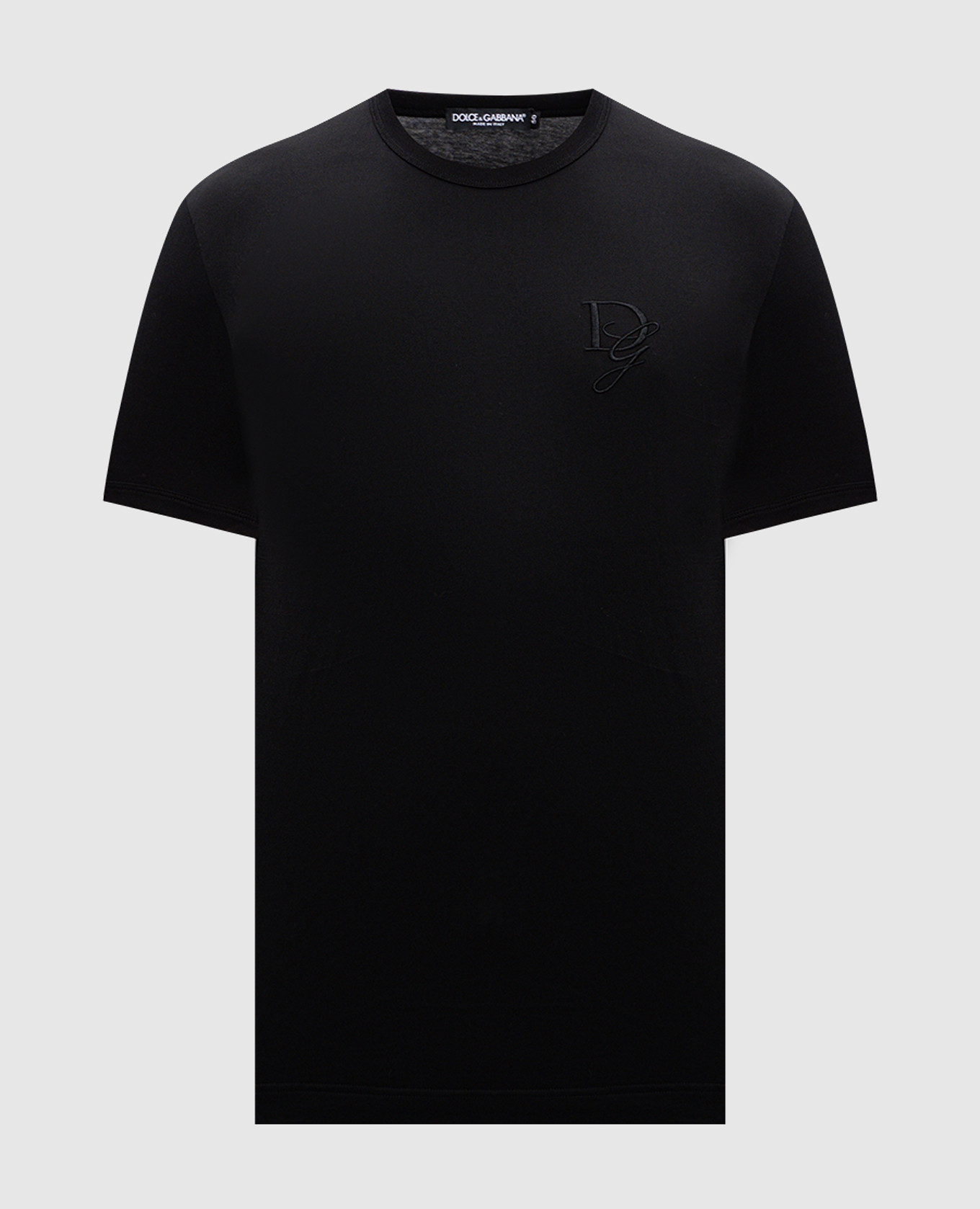 

Black t-shirt with logo Dolce&Gabbana