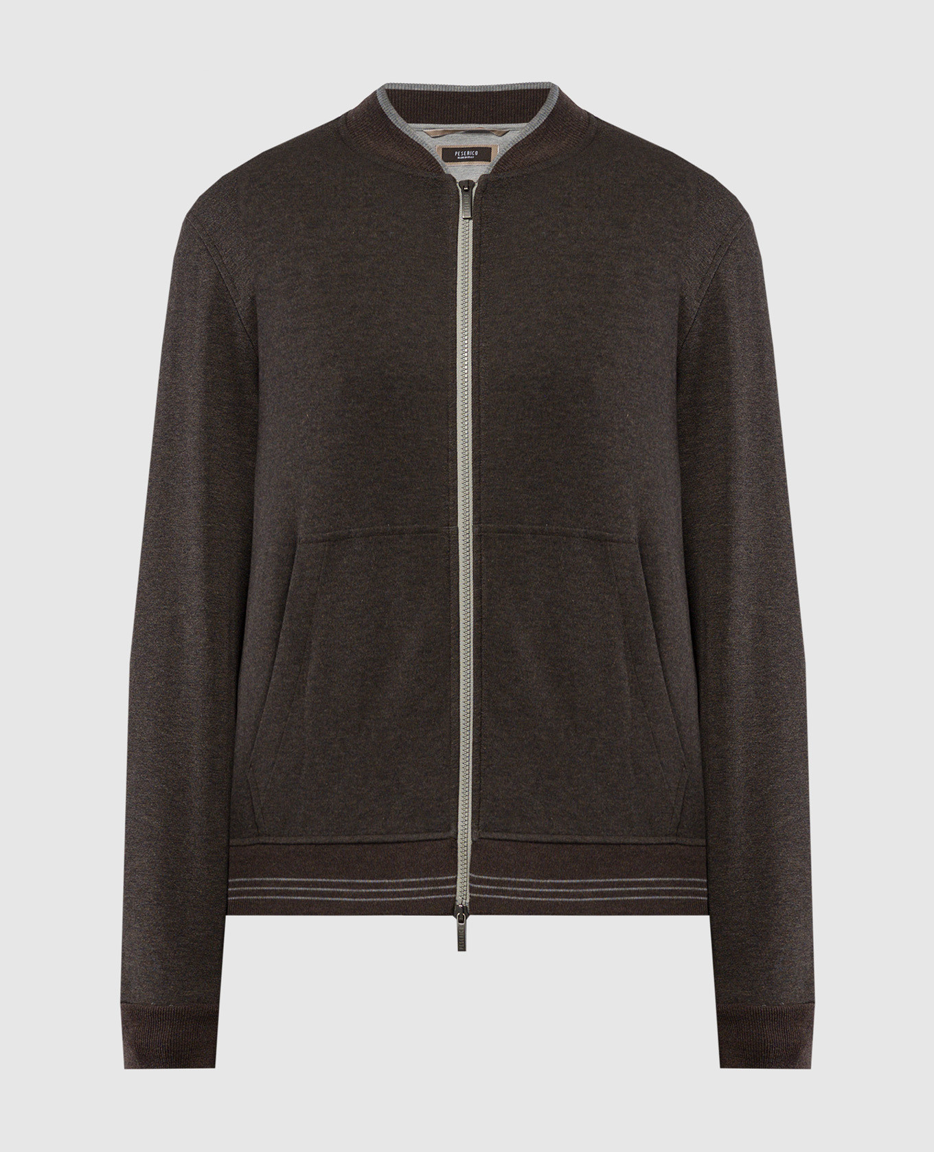 

Brown sports jacket Peserico, Коричневый