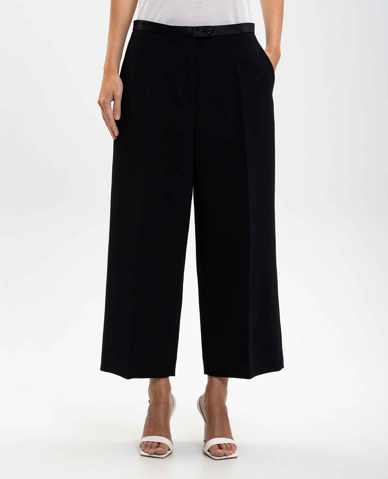 

Marcus black culottes Khaite