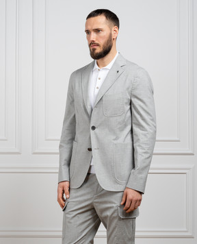 Peserico Gray blazer R5151502453