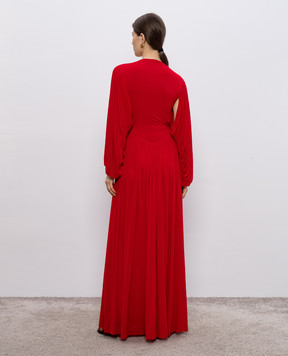 Philosophy di Lorenzo Serafini Red maxi dress A04332123