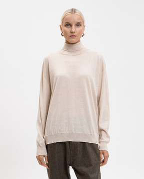 Sofie D`Hoore Beige Maffei wool golf MAFFEIYMER