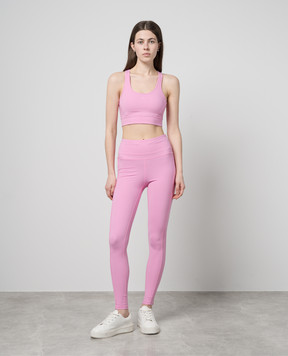 Goldbergh Vibe logo leggings in pink GB35060241