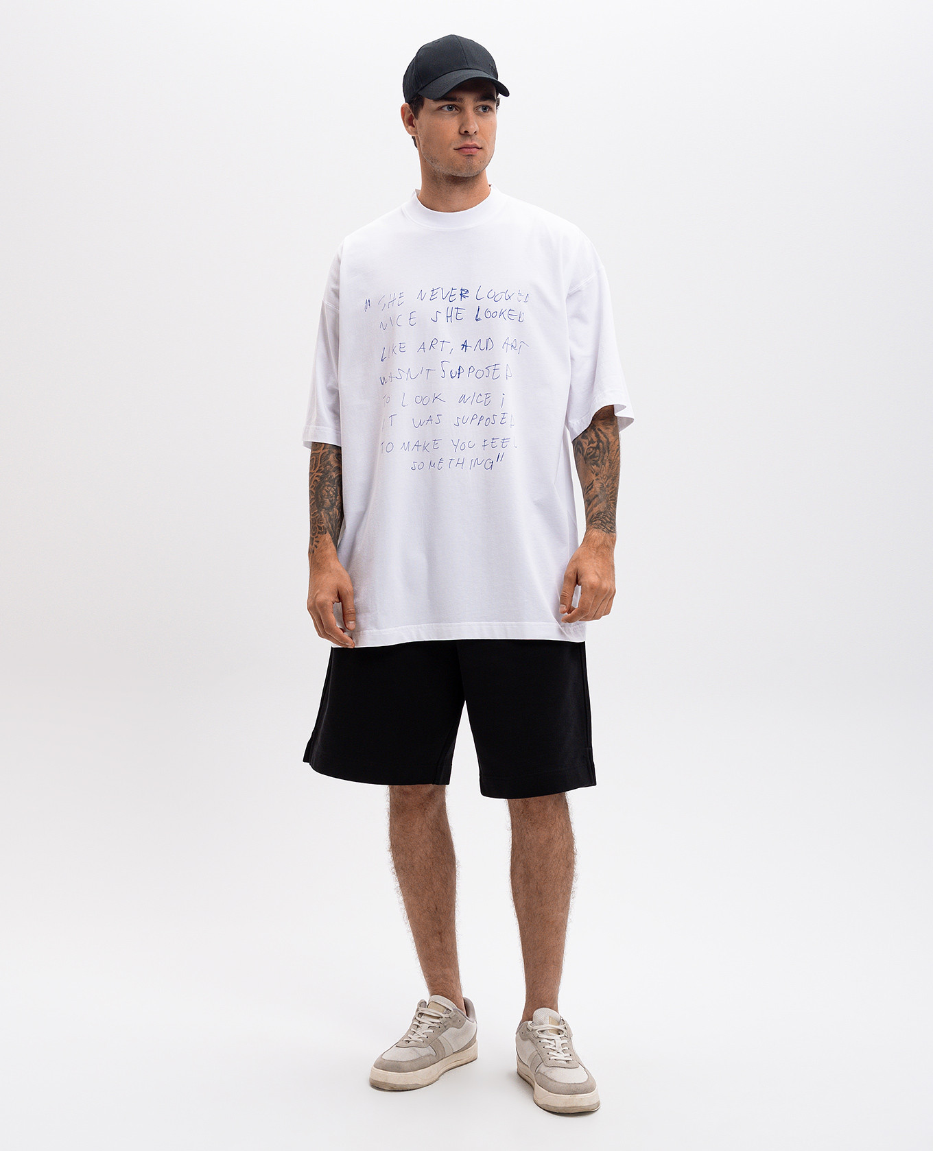 

White t-shirt with a print Vetements