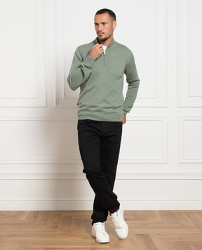 Cashmere&Whiskey Green cashmere jumper MU8661312341R46XL