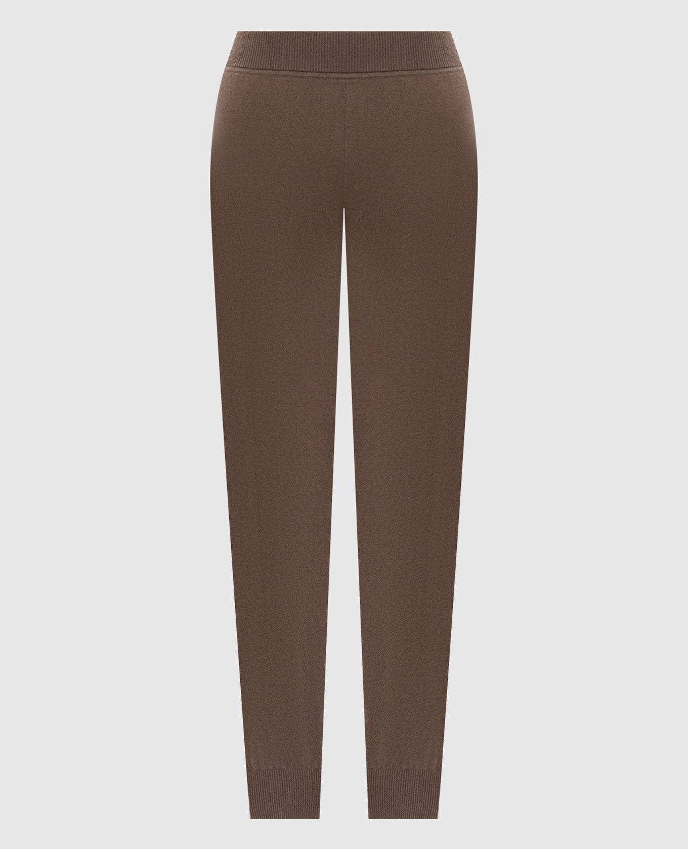 Brown cashmere joggers JOSEPH
