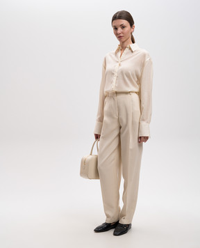 Toteme Beige pants 234WRB847FB0065