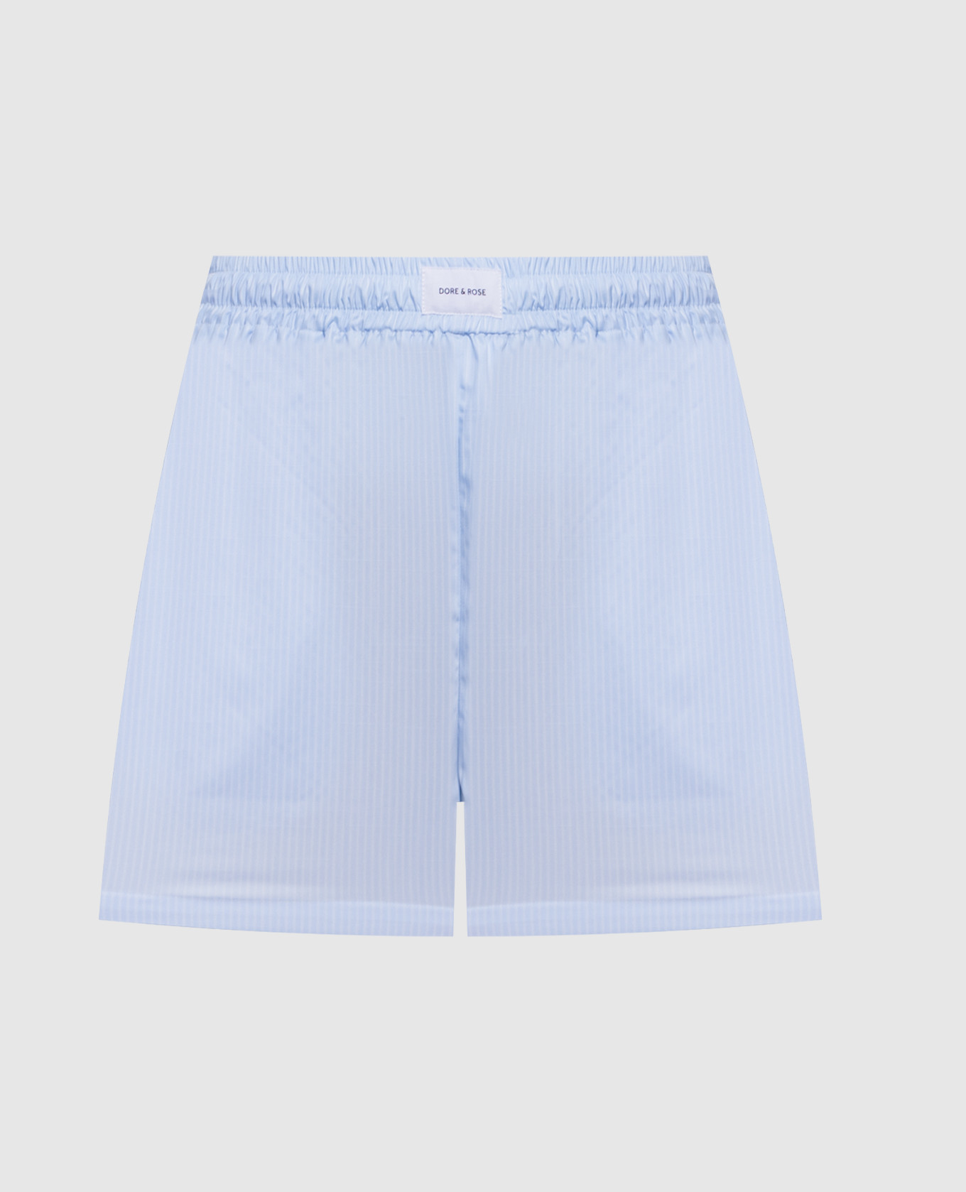 Blue striped pajama shorts Dore & Rose