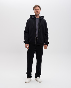 Zimmerli Black sports jacket 136343708