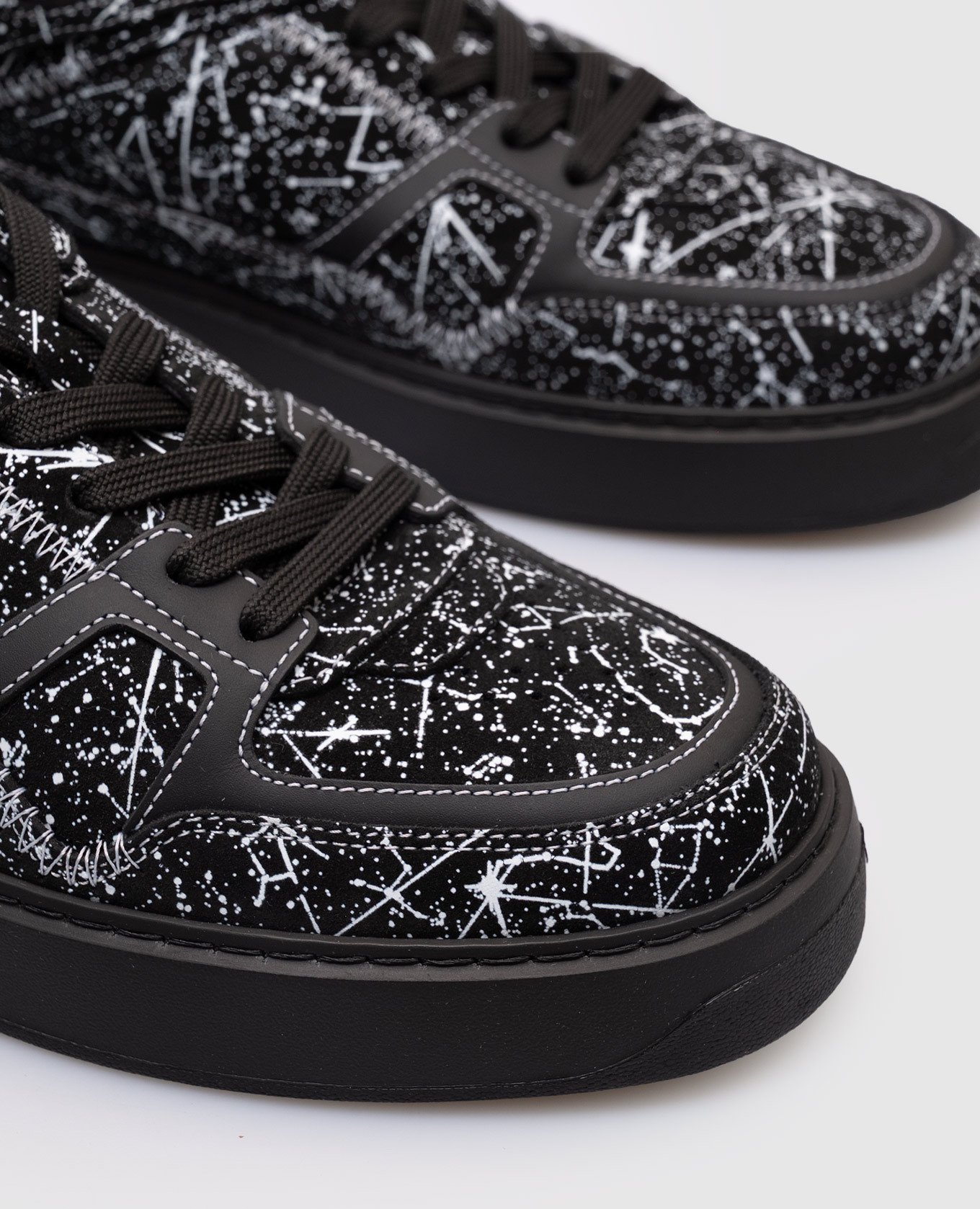 

B-Court Skate Black Suede Sneakers Balmain