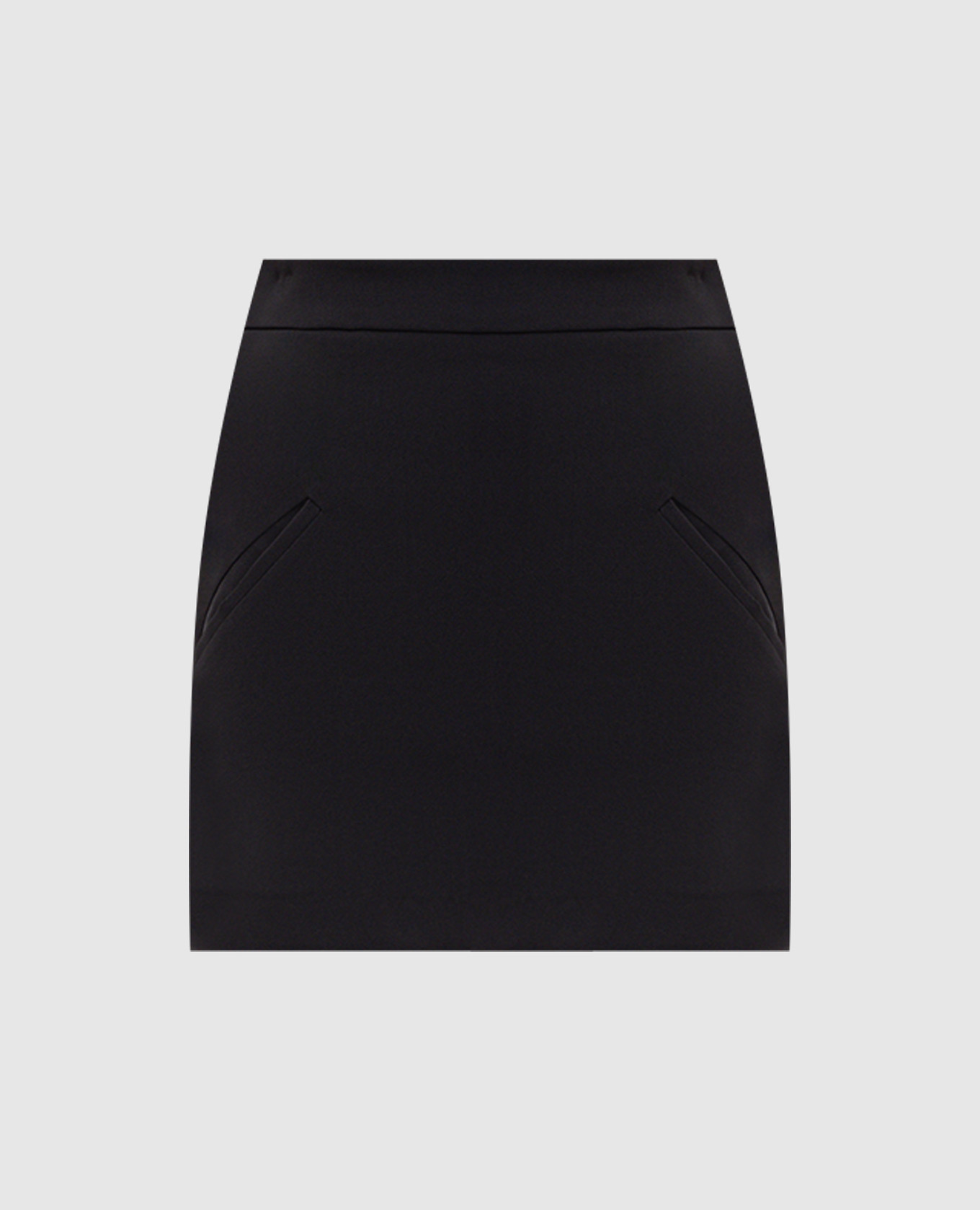 

Gray silk mini skirt Jacob Lee, Grey