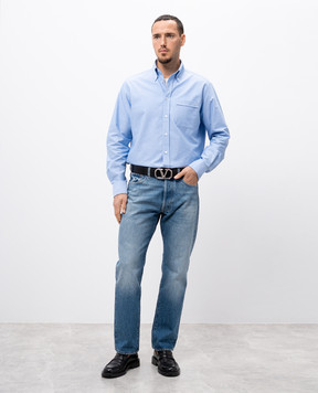Valentino Blue jeans with a distressed effect 6V3DE04CAA6