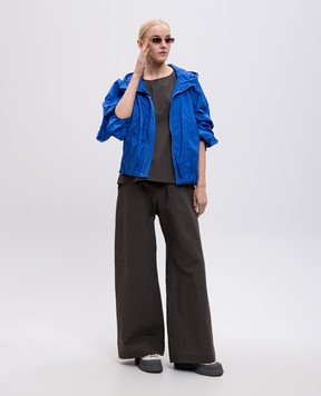 Sofie D`Hoore Khaki top with slits BRODYCOZE