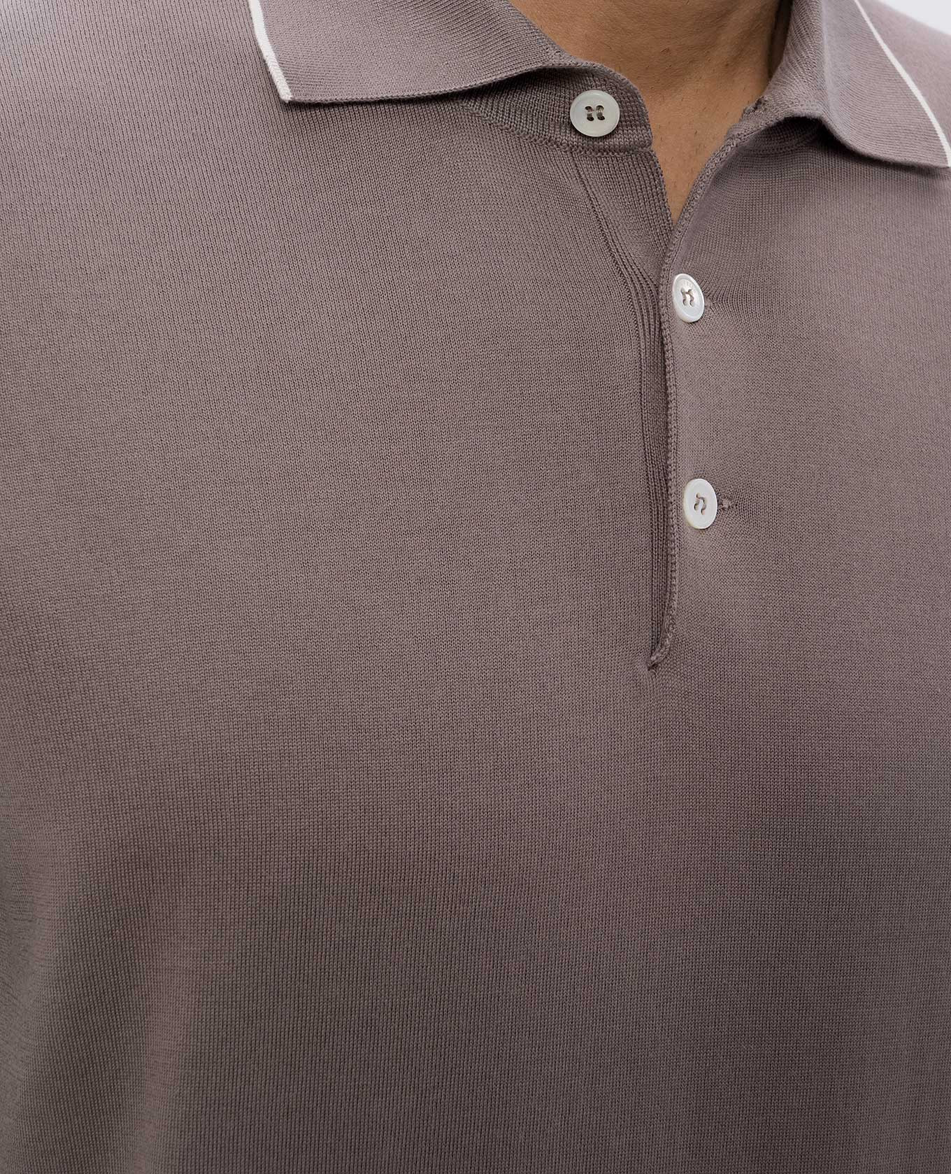 

Beige polo Brunello Cucinelli