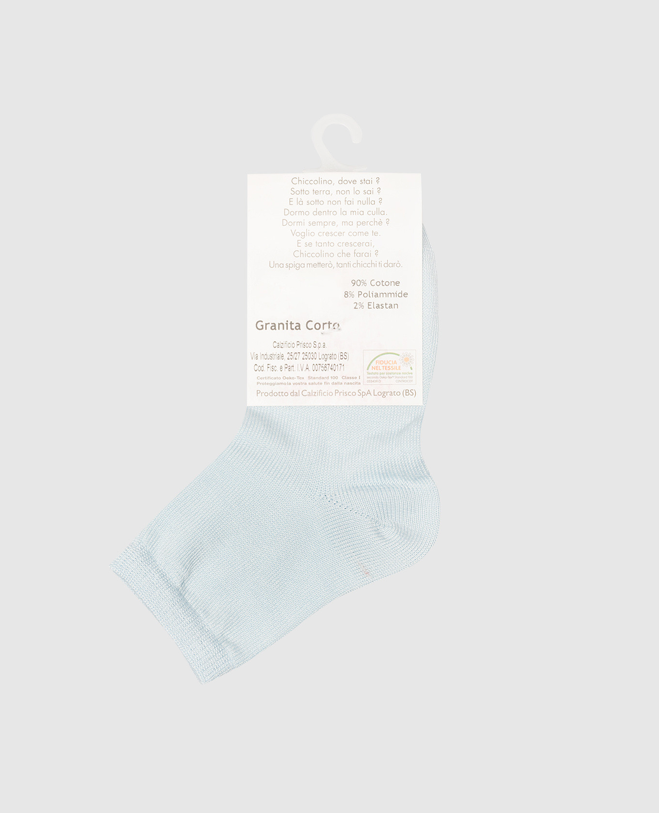 

Children's blue Prisco socks RiminiVeste, Light blue