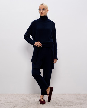 LISA YANG Sonya blue cashmere pants 2024244