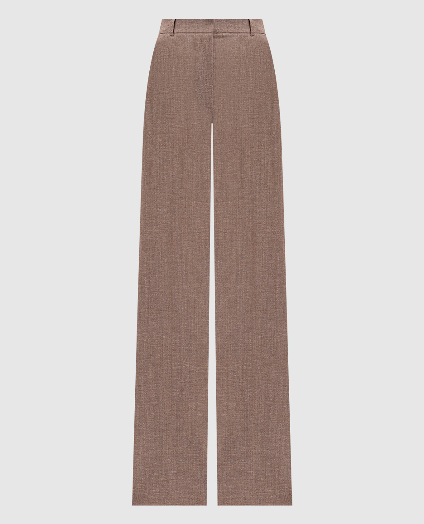 

Brown EZIANA wool trousers Max Mara