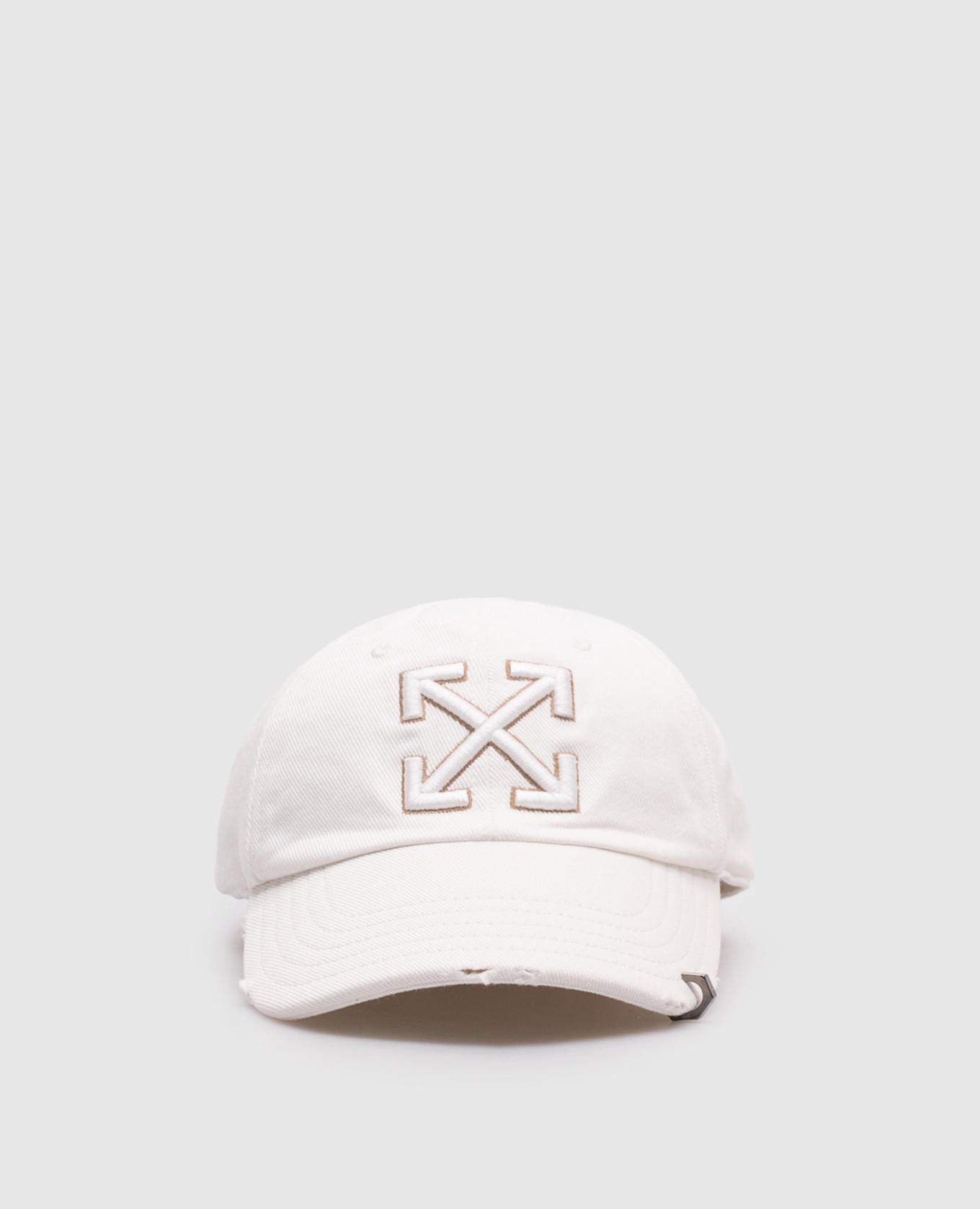 

White cap with Arrow emblem Off-White