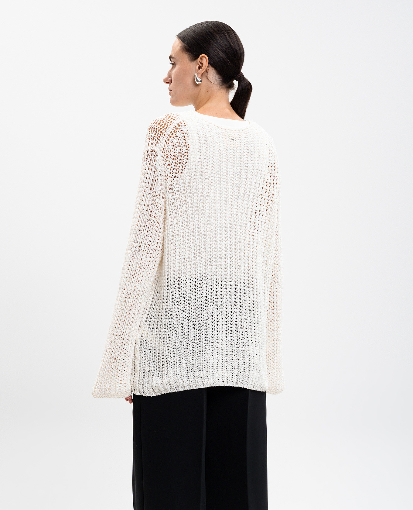 White Elowen jumper Khaite 4