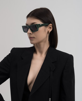 Off-White Green glasses PRESCOTT OERI117S24PLA001