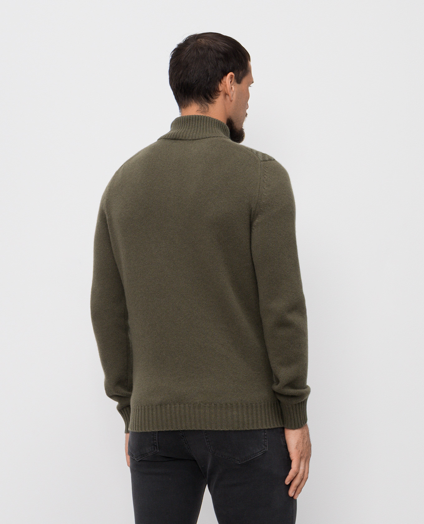 

Green wool and cashmere sweater Stefano Ricci