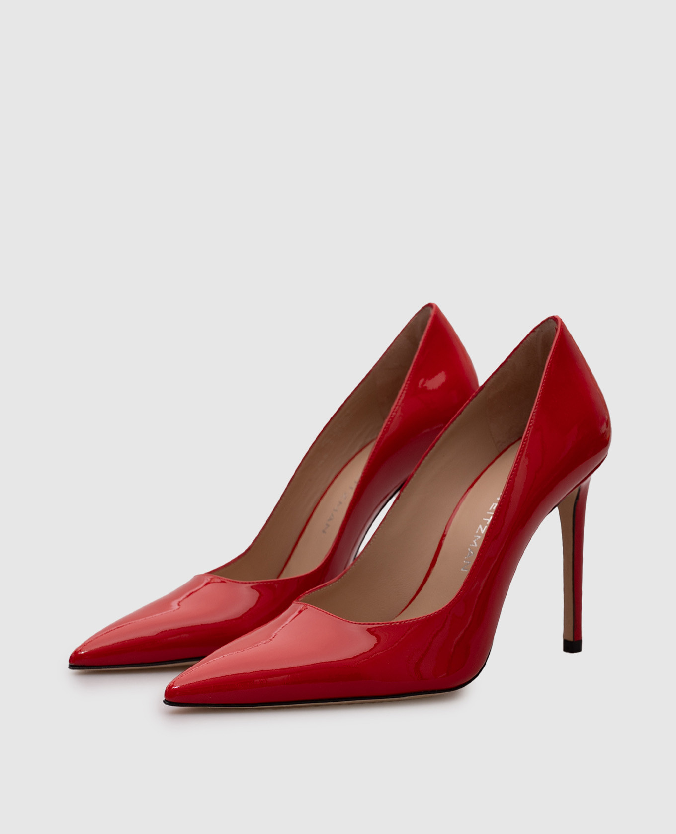 

Red patent leather POWER shoes Stuart Weitzman