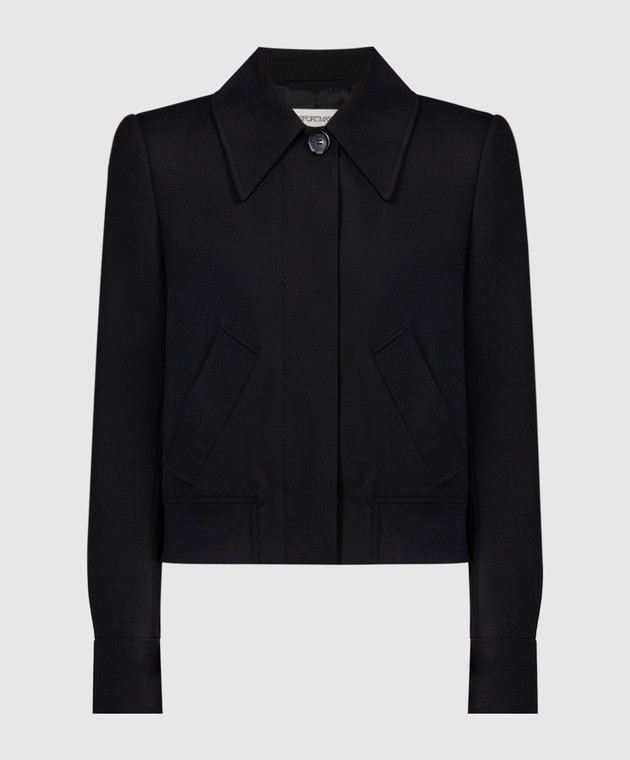 Max Mara Sportmax - Smalto black wool jacket SMALTO - shop